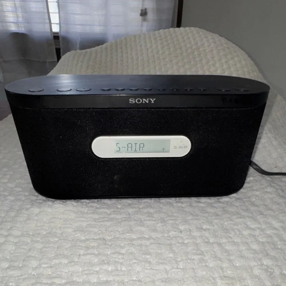 Sony S-AIR Wireless Table Speaker Black Rectangular Speaker MPN S-AIR Model